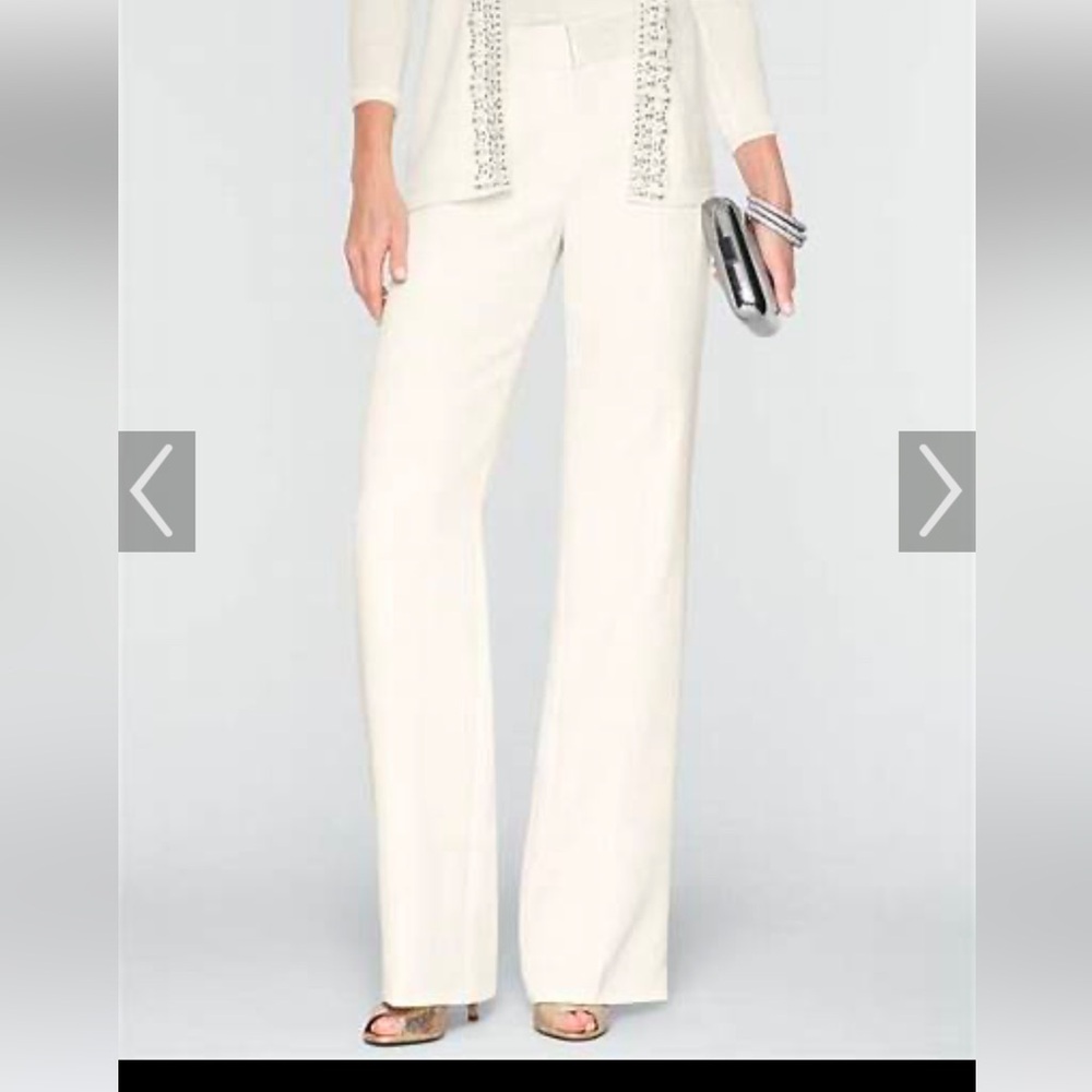 Talbots Seasonless Crepe Wide-Leg Pant